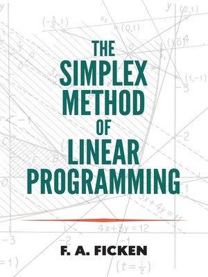 cover image of The Simplex Method of Linear Programming